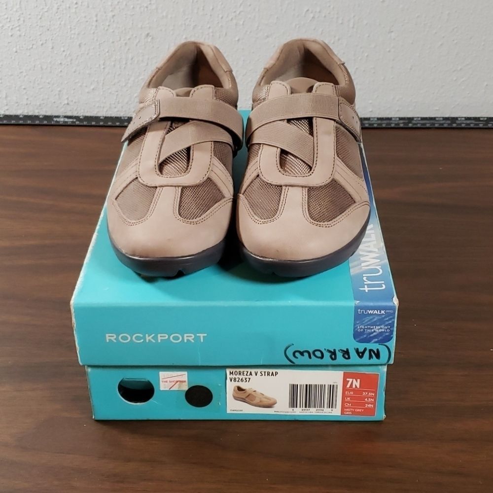 NEW Rockport truWALK Zero Moreza V-Strap Sneakers